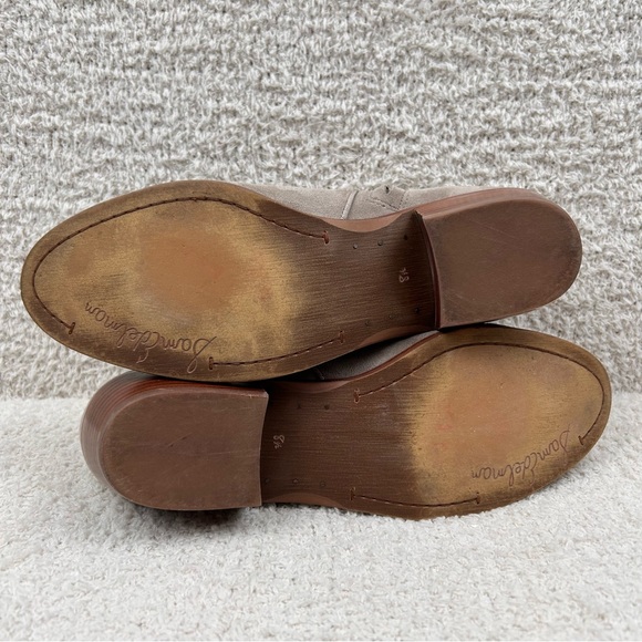 Sam Edelman Boots Womens 8.5M Gray Petty Ankle Suede Leather Comfort Chelsea - Picture 10 of 12